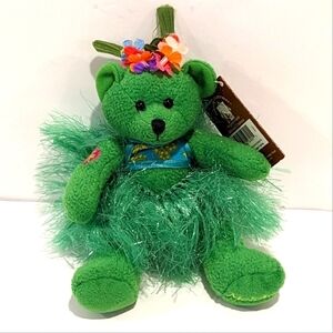 HAWAIIAN Collectibles Kukui green bear plush
